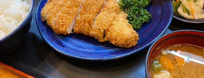 Tonkatsu Sankin is one of Tempat yang Disukai 西院.