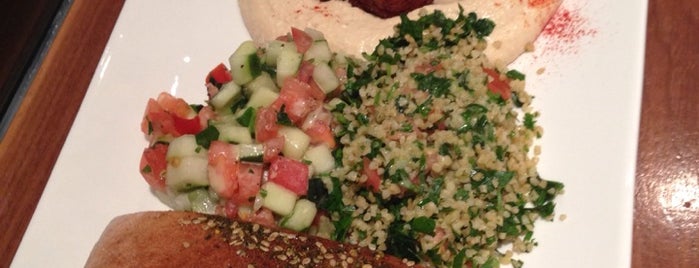 Taïm Falafel and Smoothie Bar is one of Blink NYC Post-Gym Meals.