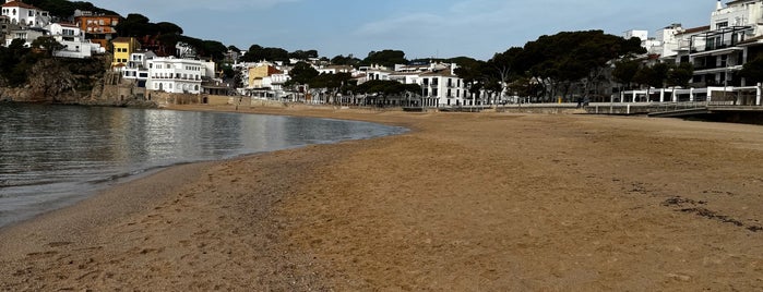 Platja de Llafranc is one of Costa Brava - España.