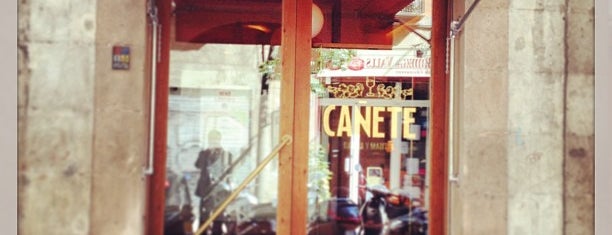Cañete is one of Bars & Restaurants, II.