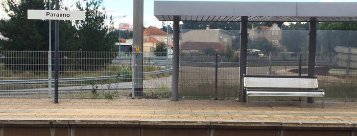Estação Ferroviária de Paraimo-Sangalhos is one of Estações CP.