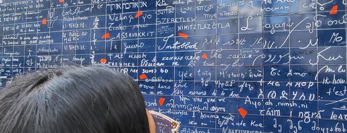 Le Mur des « Je t'aime » is one of Paris: To-Do.