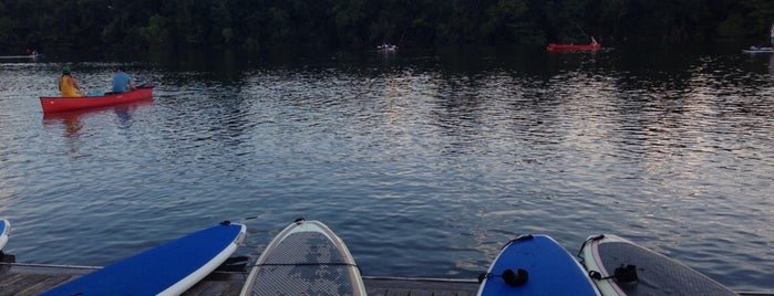 Texas Rowing Center is one of Tempat yang Disukai Macey.