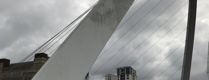 Gateshead Millennium Bridge is one of Sandroさんのお気に入りスポット.