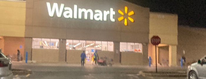 Walmart is one of Work Locations.