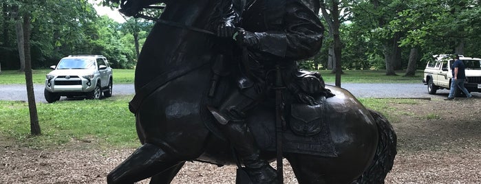 Longstreet Memorial is one of Gettysburg.