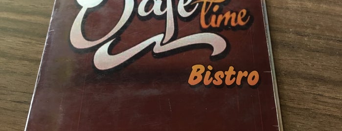 Time Cafe Bistro is one of สถานที่ที่ 3bdulhadi ถูกใจ.