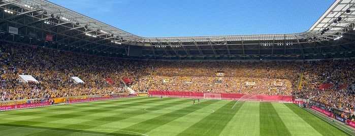 Rudolf-Harbig-Stadion is one of Dresden.