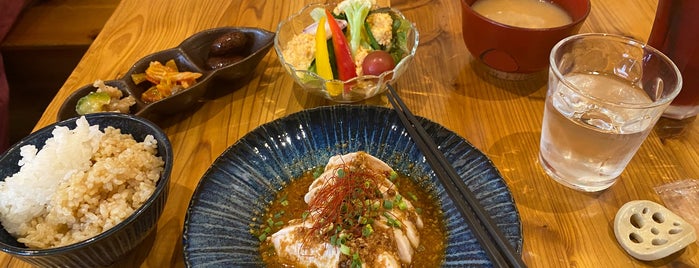 農家のおすそわけ はな豆 is one of Vegetarian (friendly) restaurants.