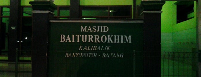 Masjid Baiturrahman Kalibalik is one of Orte, die Gondel gefallen.