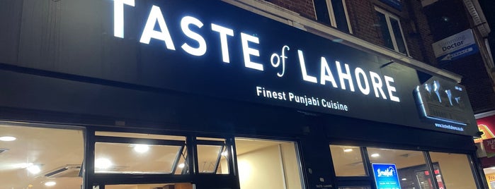 Taste Of Lahore is one of To rate.