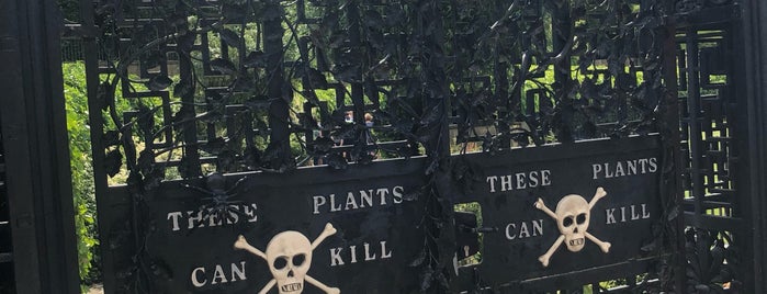 Poison Garden is one of UK.