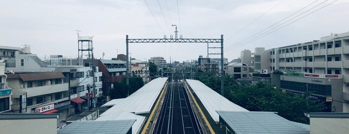 Mukonoso Station (HK07) is one of 阪急阪神ホールディングス.