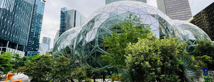 Amazon - The Spheres is one of Seattle 2021.