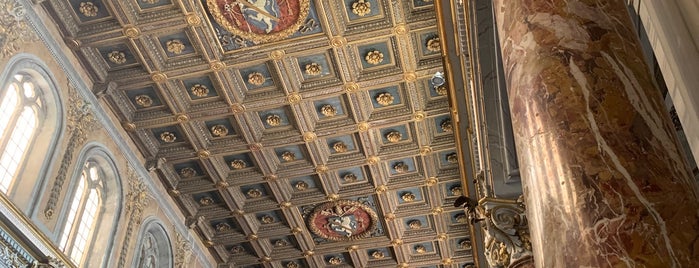 Basilica di San Marco Evangelista al Campidoglio is one of Chiese Roma (Sagrestia Tour).