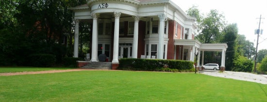 Delta Sigma Phi is one of University of Georgia Fraternity Houses.