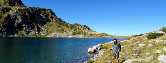 Бъбрека (The Kidney lake) is one of Седемте рилски езера.