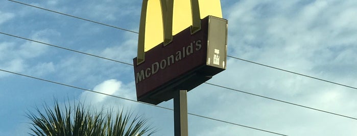 McDonald's is one of Places we go.