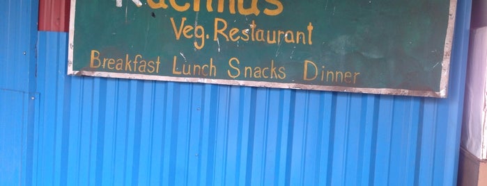 Rachna Restaurant is one of Bangalore.