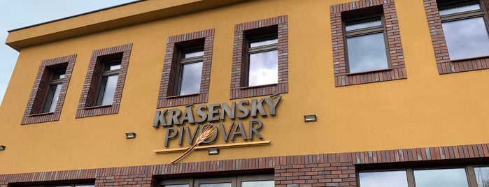 Krásenský pivovar is one of 2 Czech Breweries, Craft Breweries.