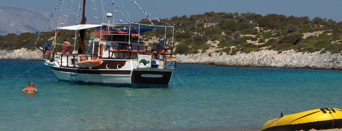 Samiopoula Beach is one of Beaches on Samos.