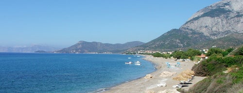 Kampos beach is one of Beaches on Samos.