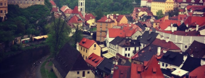 Český Krumlov is one of Lieux qui ont plu à Veronica.