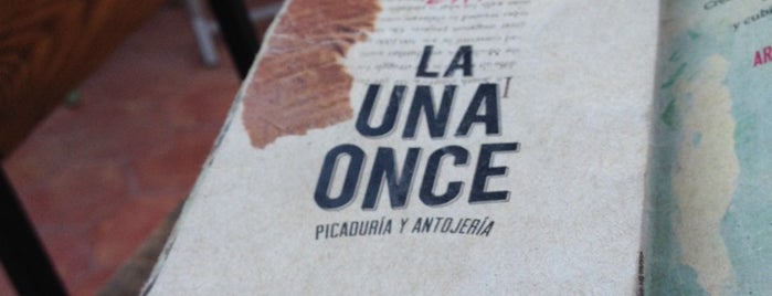 La Una Once is one of Ricardo'nun Kaydettiği Mekanlar.