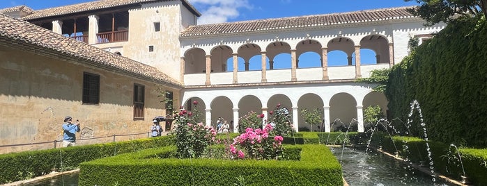 Palacio del Generalife is one of Favourites in Spain.