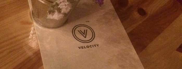 Velocity diner&bar is one of Kyiv food.