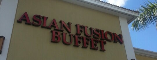 Asian Fusion Buffet is one of Steven’s Liked Places.