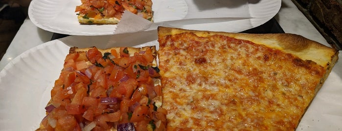 Saba's Pizza is one of NY.