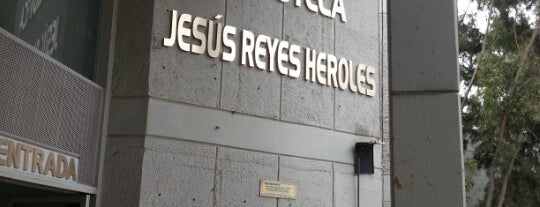 Biblioteca Jesus Reyes-Heroles is one of Zelt'in Beğendiği Mekanlar.
