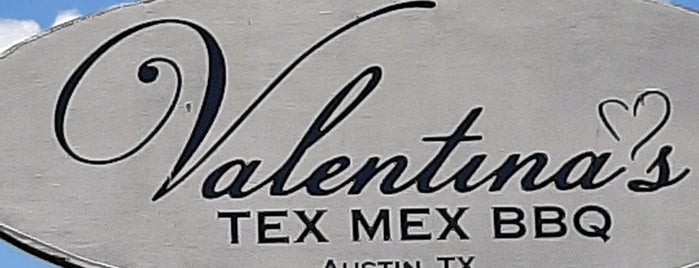 Valentina's Tex Mex BBQ is one of Austin Tacos.