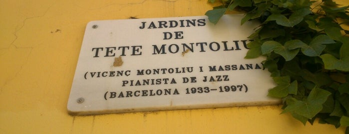 Jardins Tete Montoliu is one of Places near.