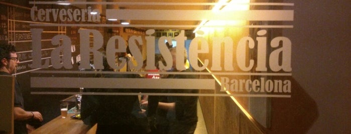 La Resistència is one of Cerveseries amb artesanals de tirador.