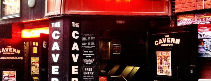 The Cavern Club is one of Manchespool.
