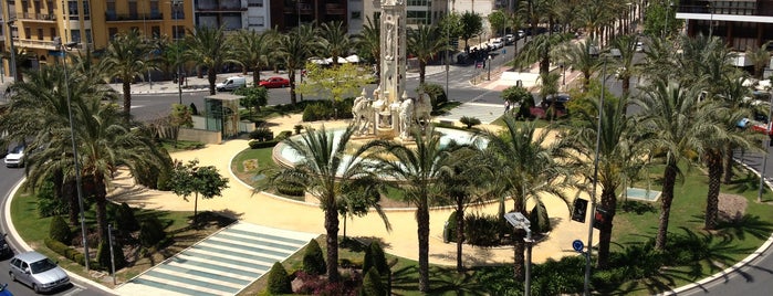 Plaza de Los Luceros is one of Alicante urban treasures.