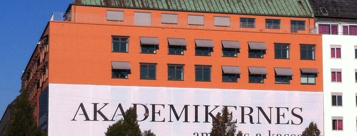 Akademikernes A-kasse is one of Arbejdssteder.