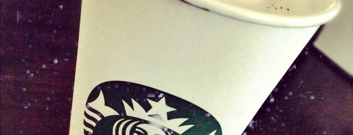 Starbucks is one of Tempat yang Disukai Haya.