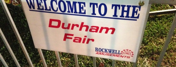 Durham Fair is one of Lindsaye'nin Beğendiği Mekanlar.