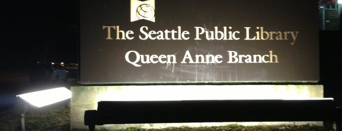 Seattle Public Library - Queen Anne is one of Lugares favoritos de Bill.