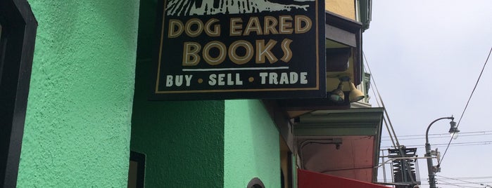 Dog Eared Books is one of Bay Area Bookshops.