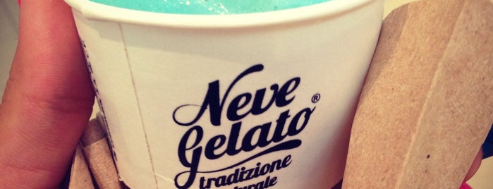 Neve Gelato is one of Favorite Food.