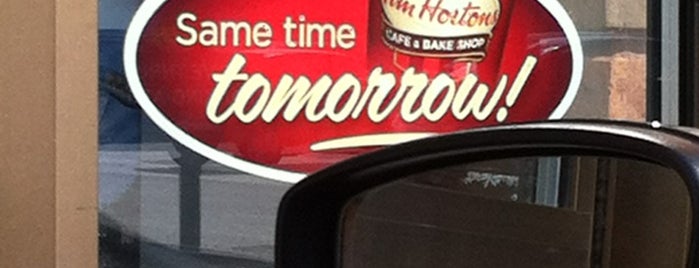 Tim Hortons is one of Leslieさんの保存済みスポット.