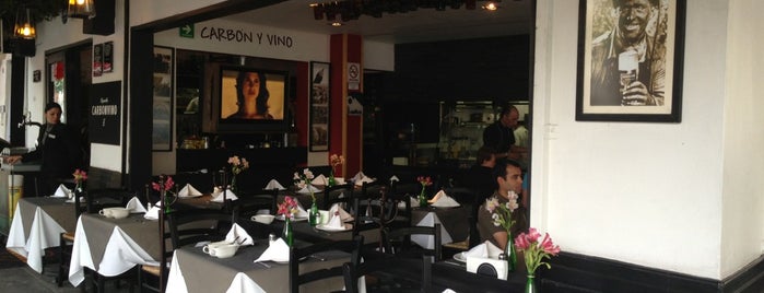 Carbonvino is one of Restaurantes Mexico DF.