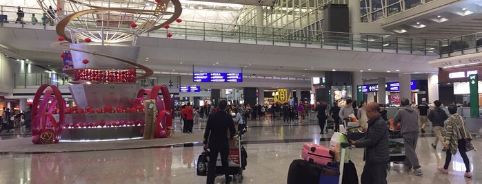 Aeroporto Internacional de Hong Kong (HKG) is one of Locais curtidos por David.