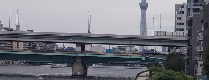 Eitai Bridge is one of 渡った橋（東京都区内）.