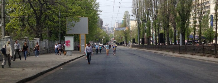 Алея на бульварі Шевченка is one of Киев.