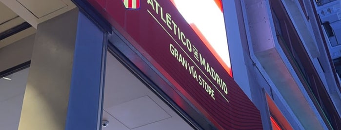 Atlético de Madrid Store is one of 🗺Sports 🏟.